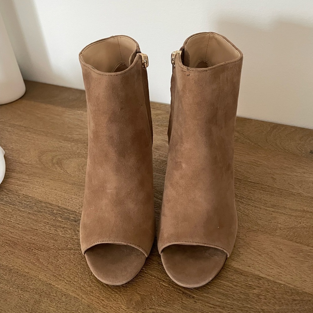 Coach Peep-Toe Remi Booties - Picture 2 of 7